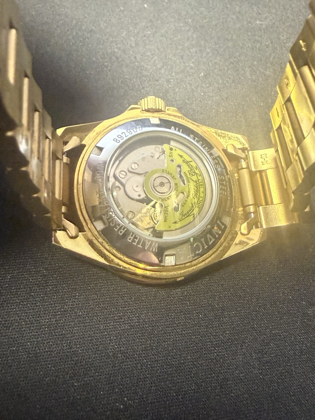 Invicta Pro Diver 8929OB Automatic Gold Stainless Steel 200M Men’s Watch