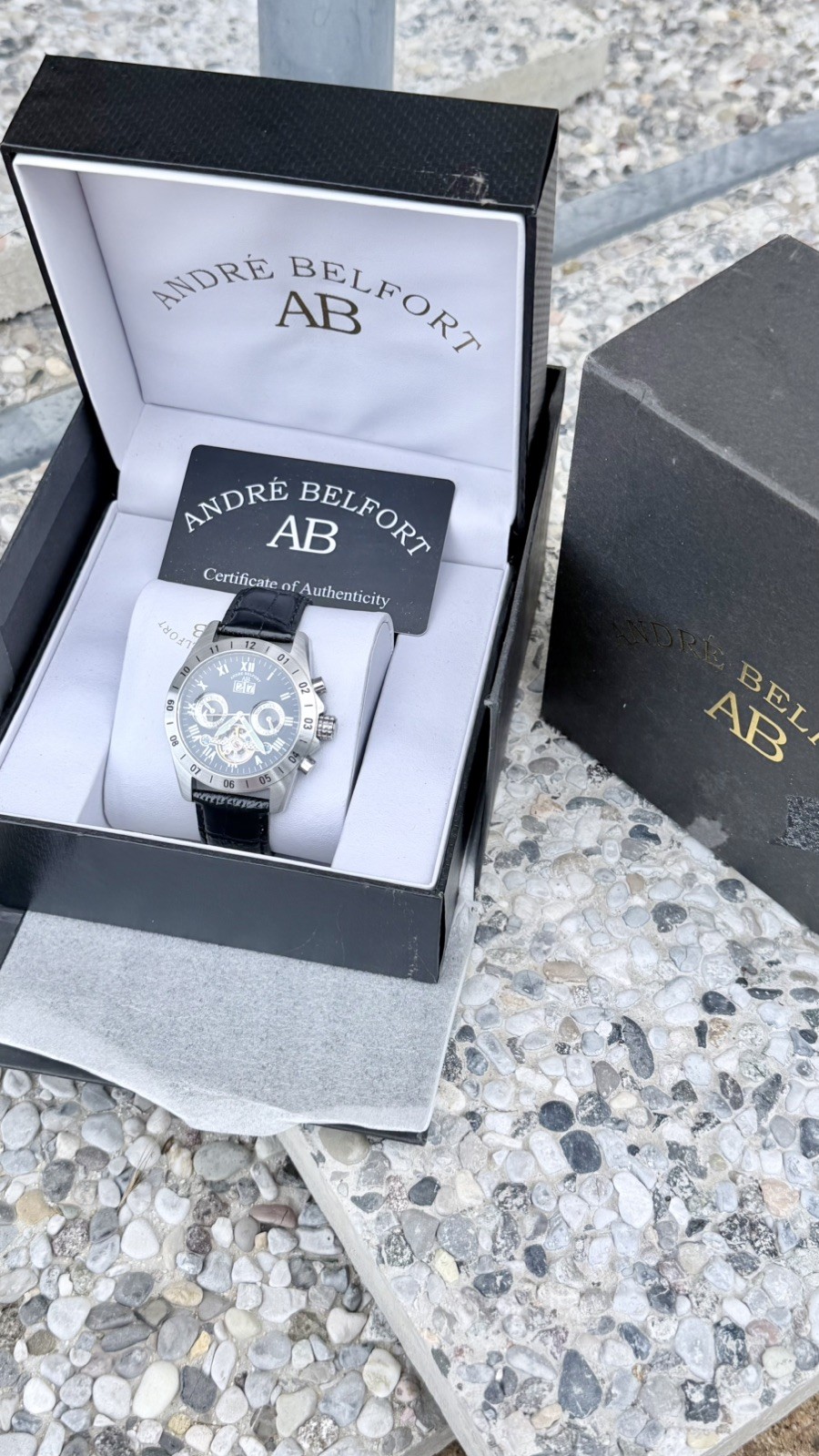 André Belfort Galactic Ref. AB-361 Automatic 43mm Full Set Men’s 5ATM Steel