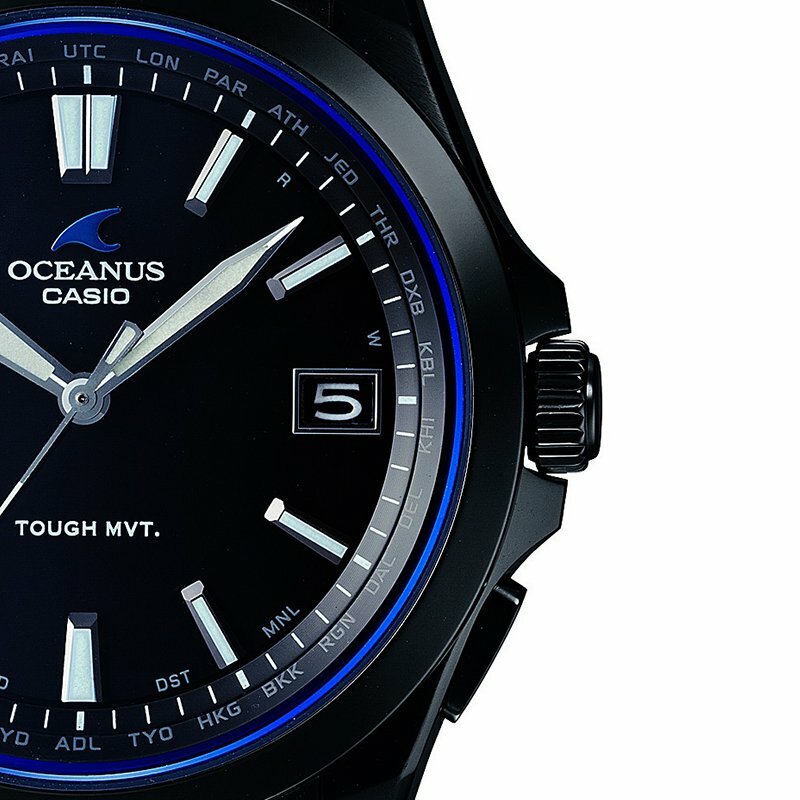 CASIO OCEANUS OCW-S100B-1AJF Premium Production Line Titanium Men’s Watch Japan