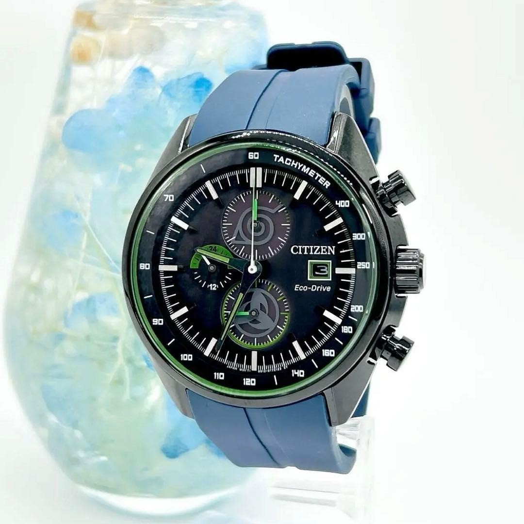 [NEW]CITIZEN x NARUTO Limited Collaboration CA0597-24E Chronograph Watch KAKASHI