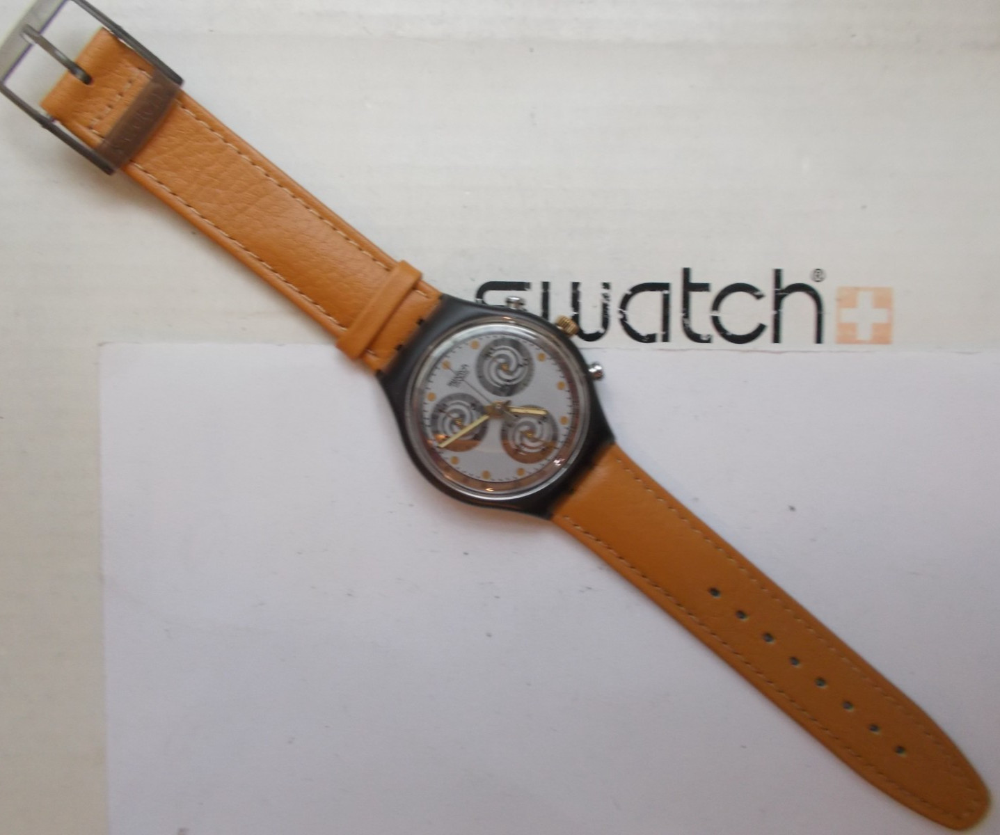 CHRONO SWATCH ” SIRIO ” ’92 PRISTINE WOW RARE L@@K & READ