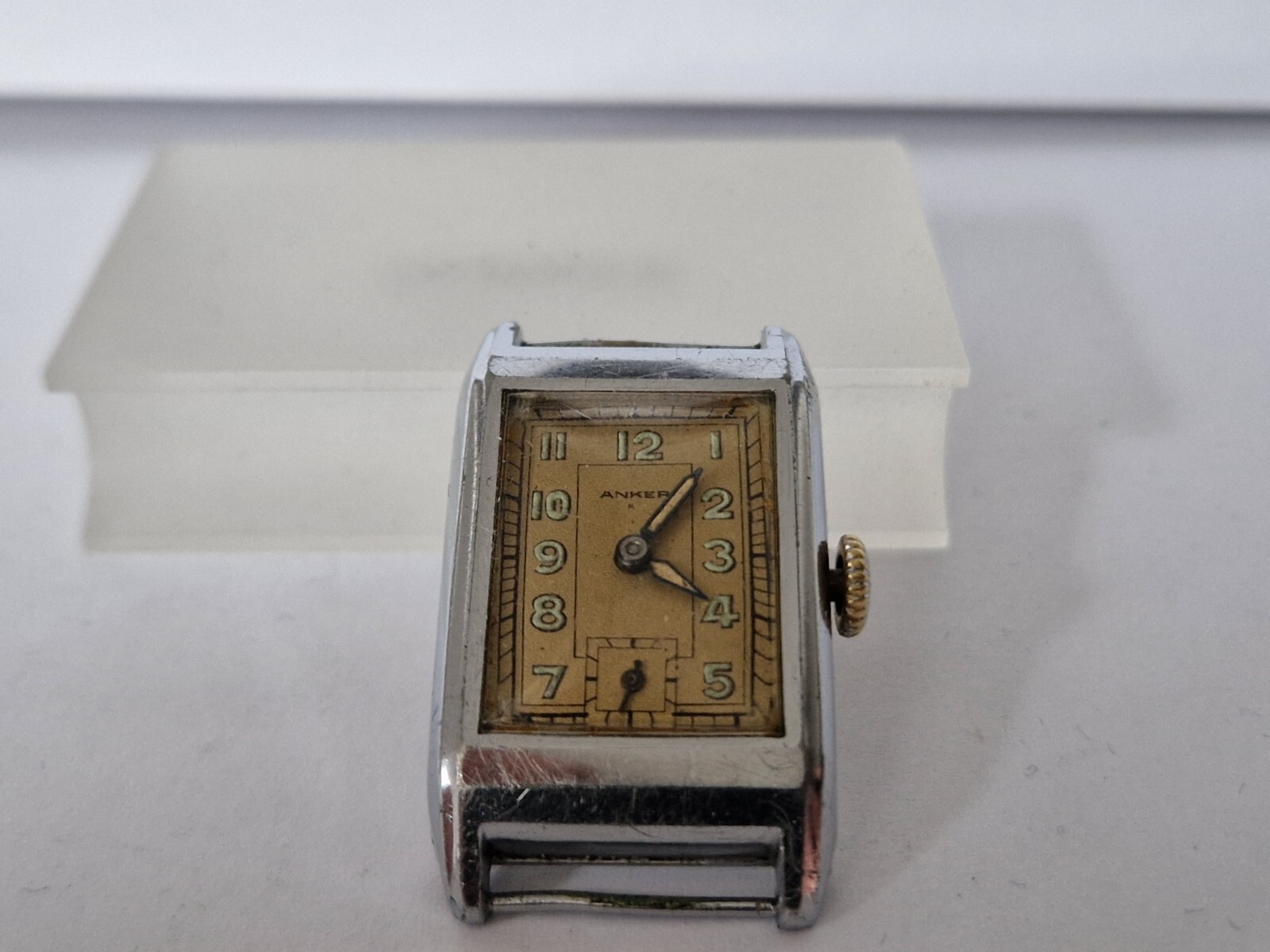 ANKER Art-Deco Rectangular – Mechanical- Years 1940-1949