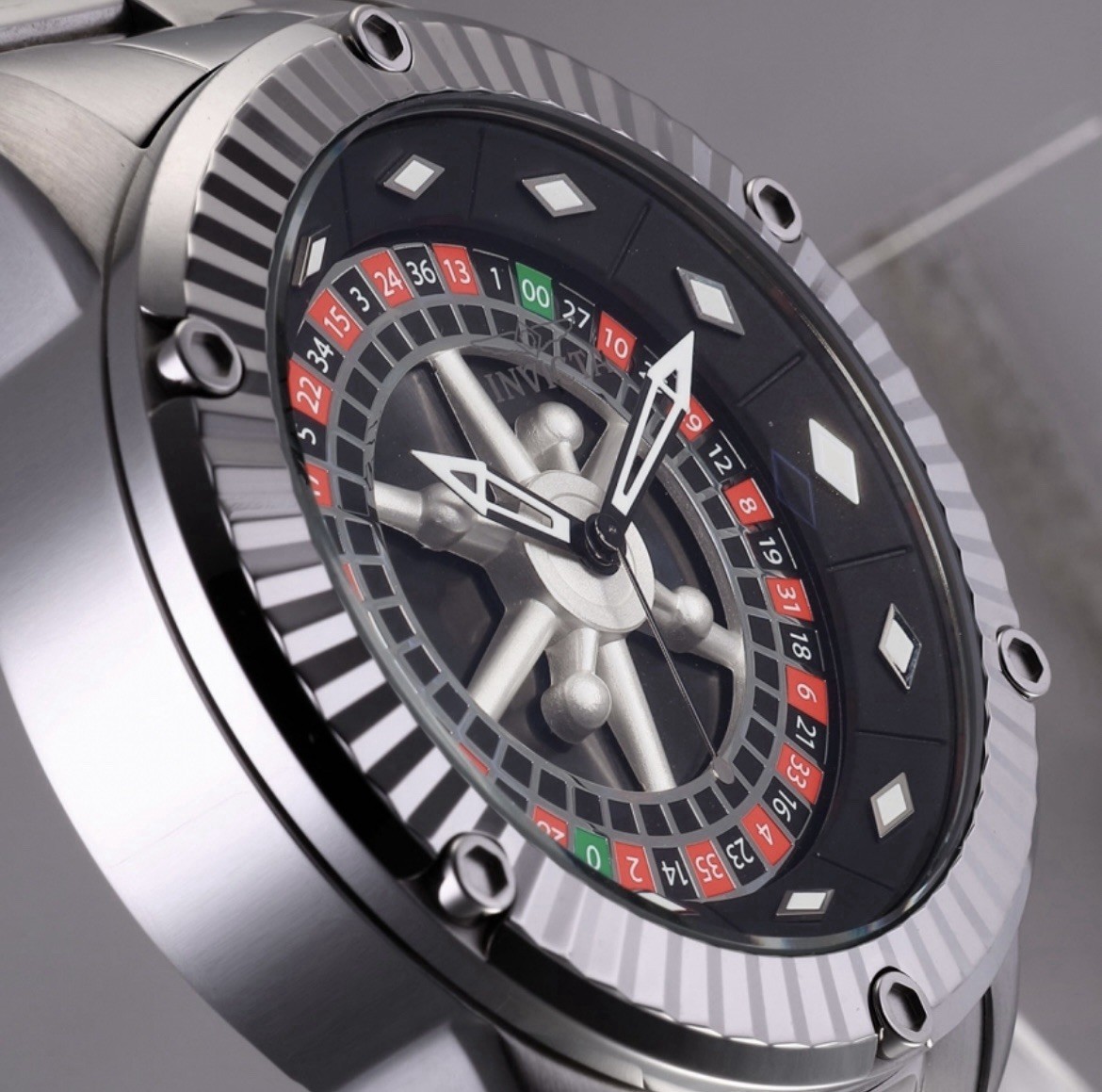 Invicta Spinning Roulette Automatic Black Dial Men’s Watch Model No. 28709