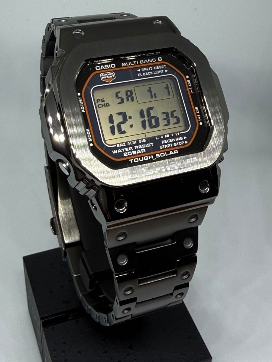New exterior rare module G SHOCK GW M5610R orange line CooL Black TOUGH SOLAR