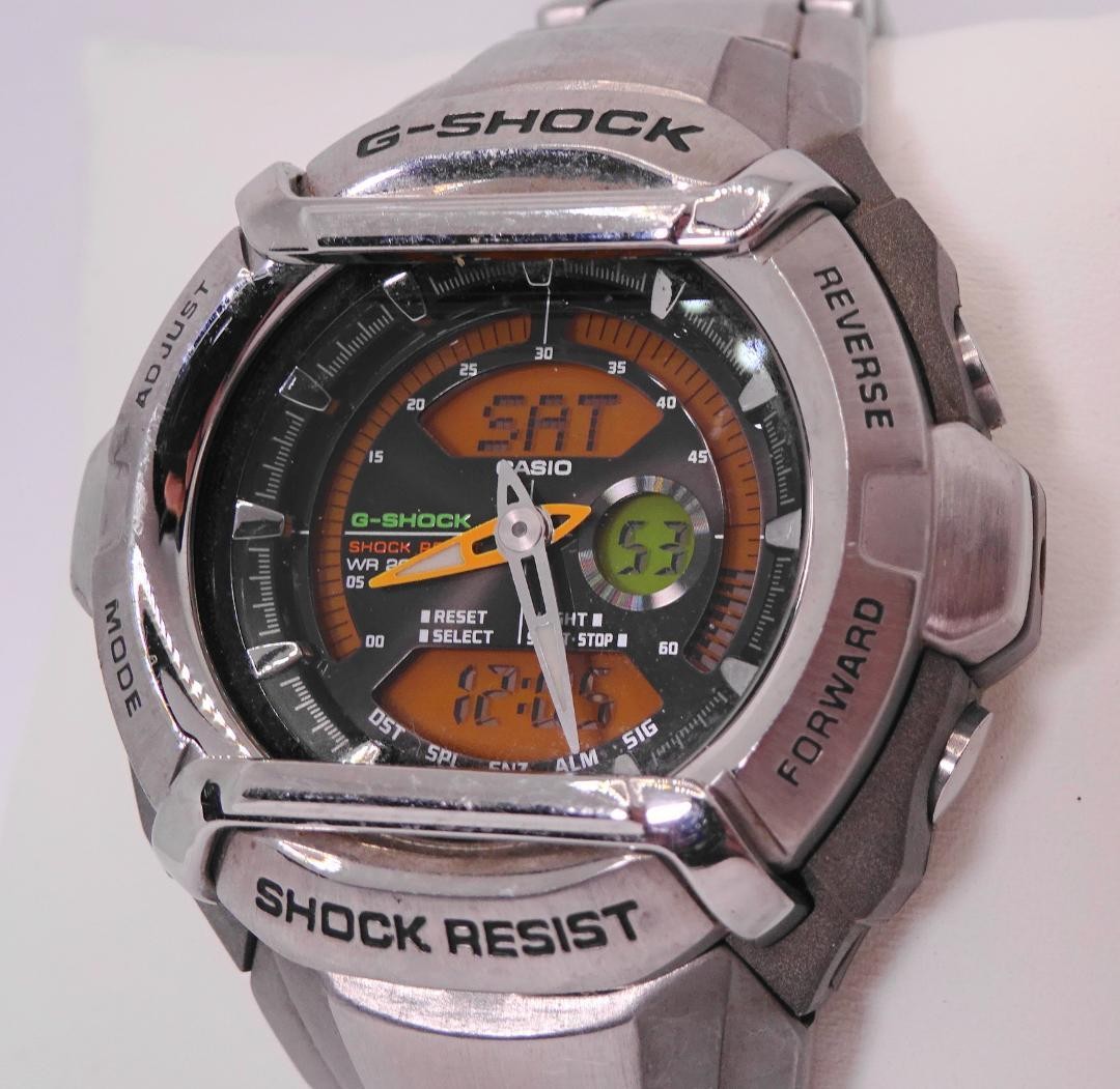 New battery included. CASIO G-SHOCK G-550FD watch S440