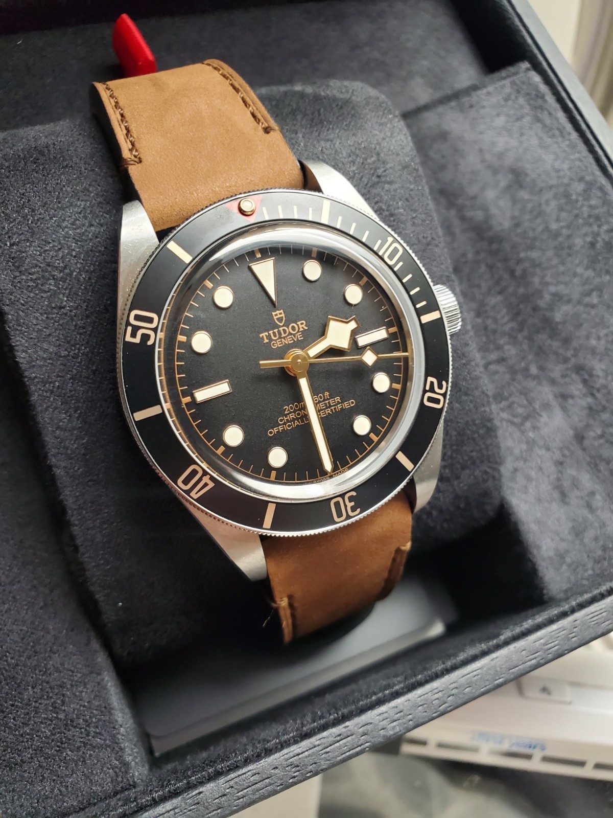 TUDOR Black Bay – M79030N-0002 Black Dial Automatic Mens Watch
