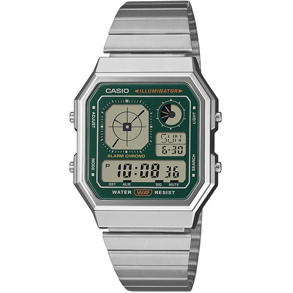 PRESALE A130WE-3AJF CASIO CLASSIC Men’s Watch Green Dial from Japan NEW