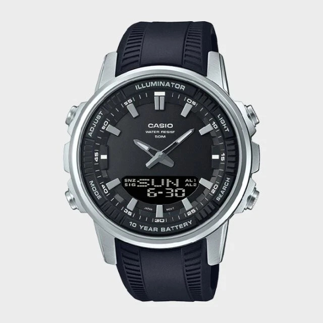 Casio AMW-880-1A Analog Digital Watch / 10-Year Battery / Genuine / Express