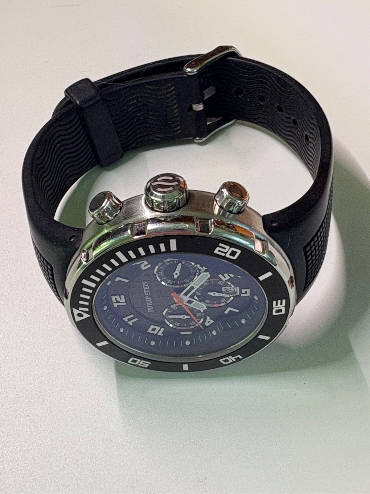 PHILIP STEIN EXTREME TESLAR TECHNOLOGY CHRONOGRAPH WATCH-20ATM-