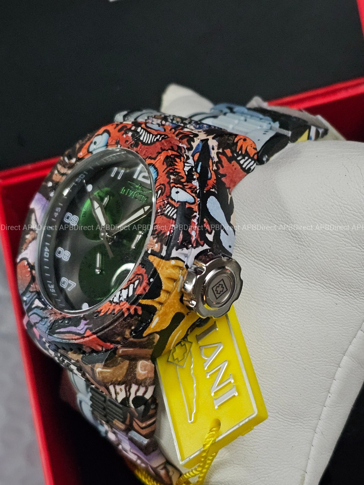 Invicta – Graffiti – HYDROPLATED – Pro Diver Exclusive NeoArt Aqua Mens Watch