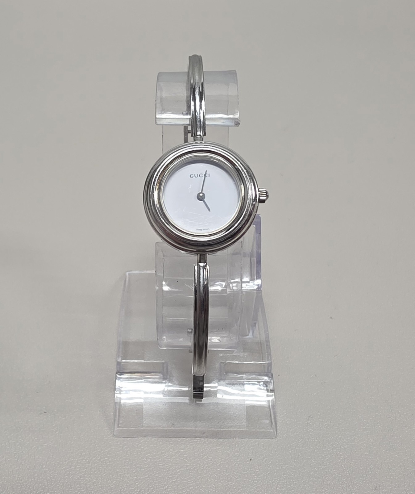 GUCCI Change Bezel 11/12.2L Silver Quartz Women’s Watch