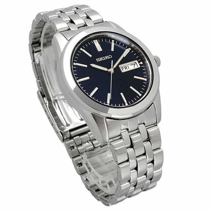 Seiko Selection SCXC011 Quartz Navy Dial 37.9 mm Watch