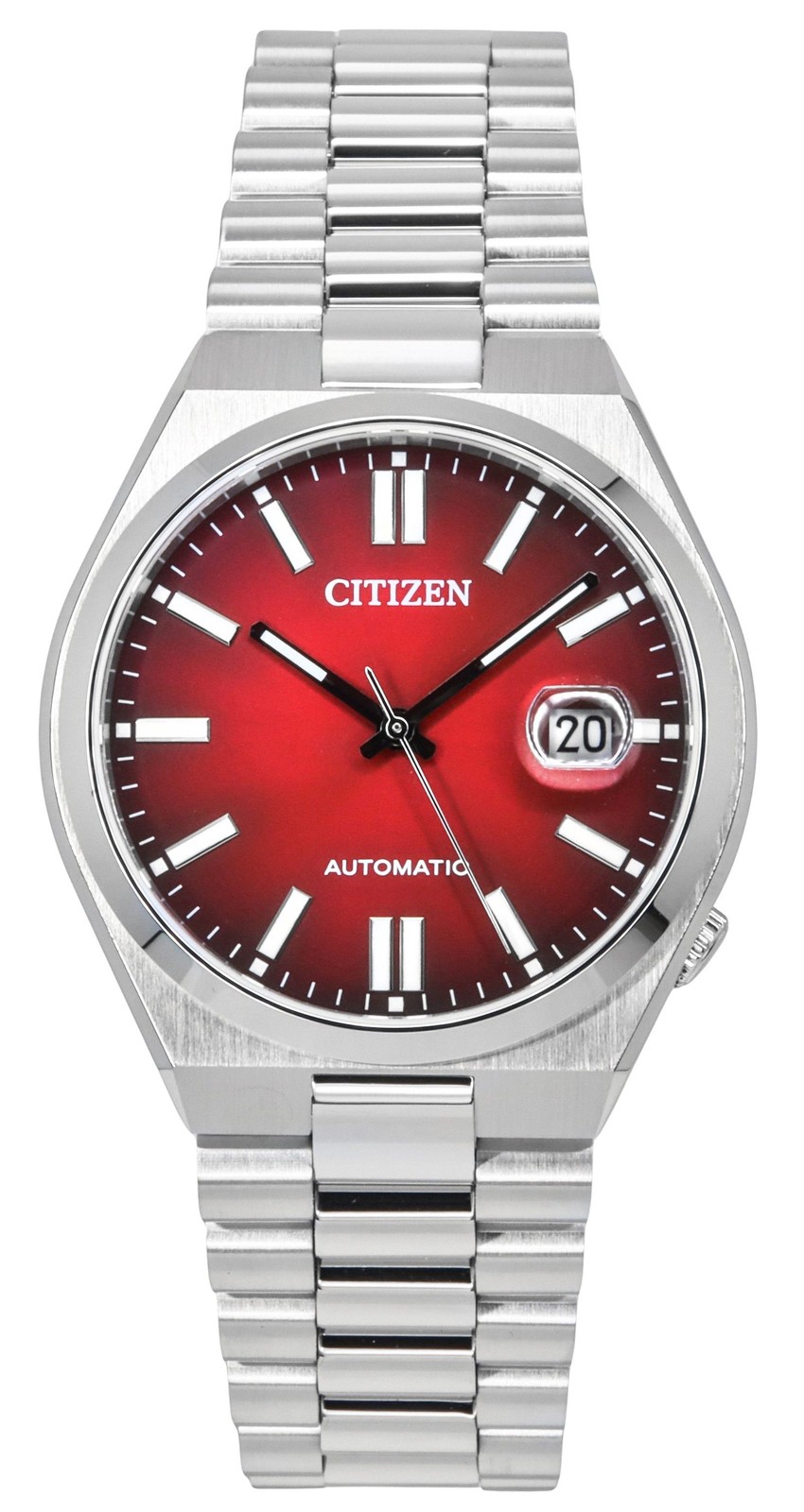 Citizen Tsuyosa Stainless Steel Burgundy Dial Automatic NJ0150-56W Men’s Watch