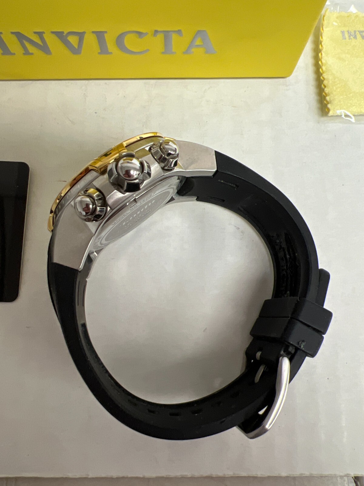 INVICTA Excursion Model 14087 Silicone Chronograph Watch 55mm