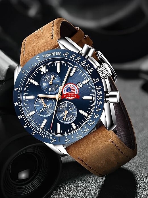 Relojes de lujo para hombre resistente al agua elegante reloj redondo automático