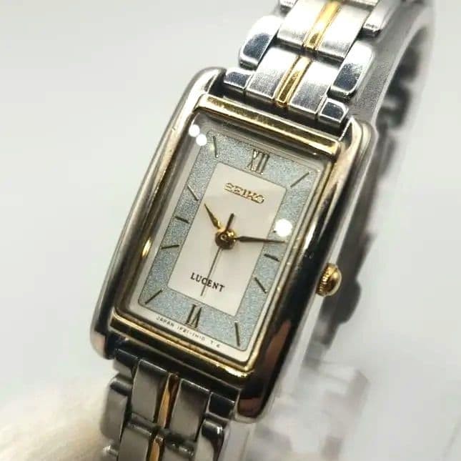 Seiko Ladies Square Gold Quartz Wristwatch Japan – Lucent 073644