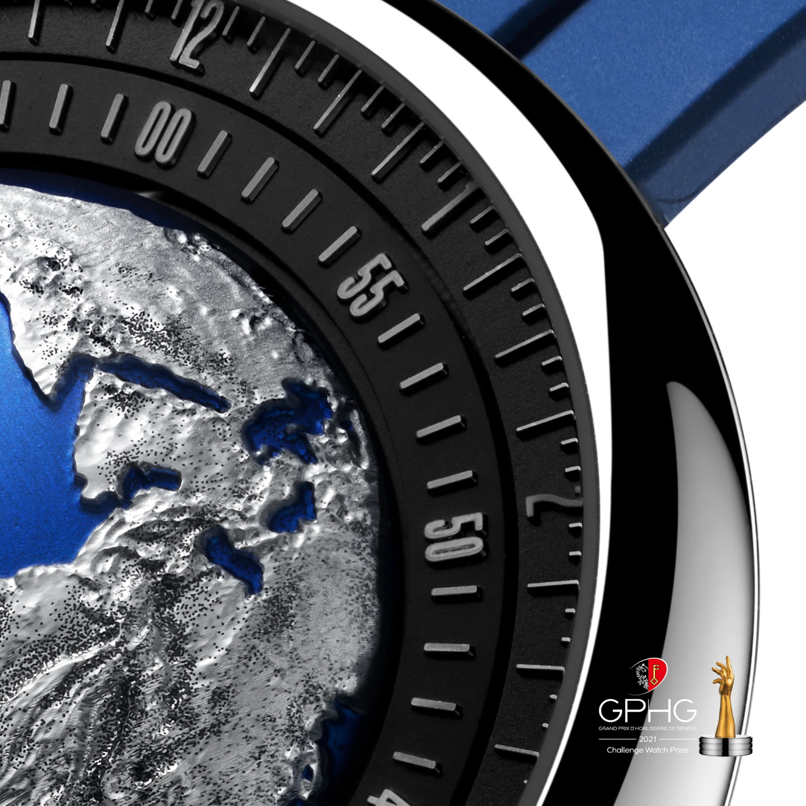 CIGA Design Blue Planet II Automatic Mechanical Watch GPHG Winner