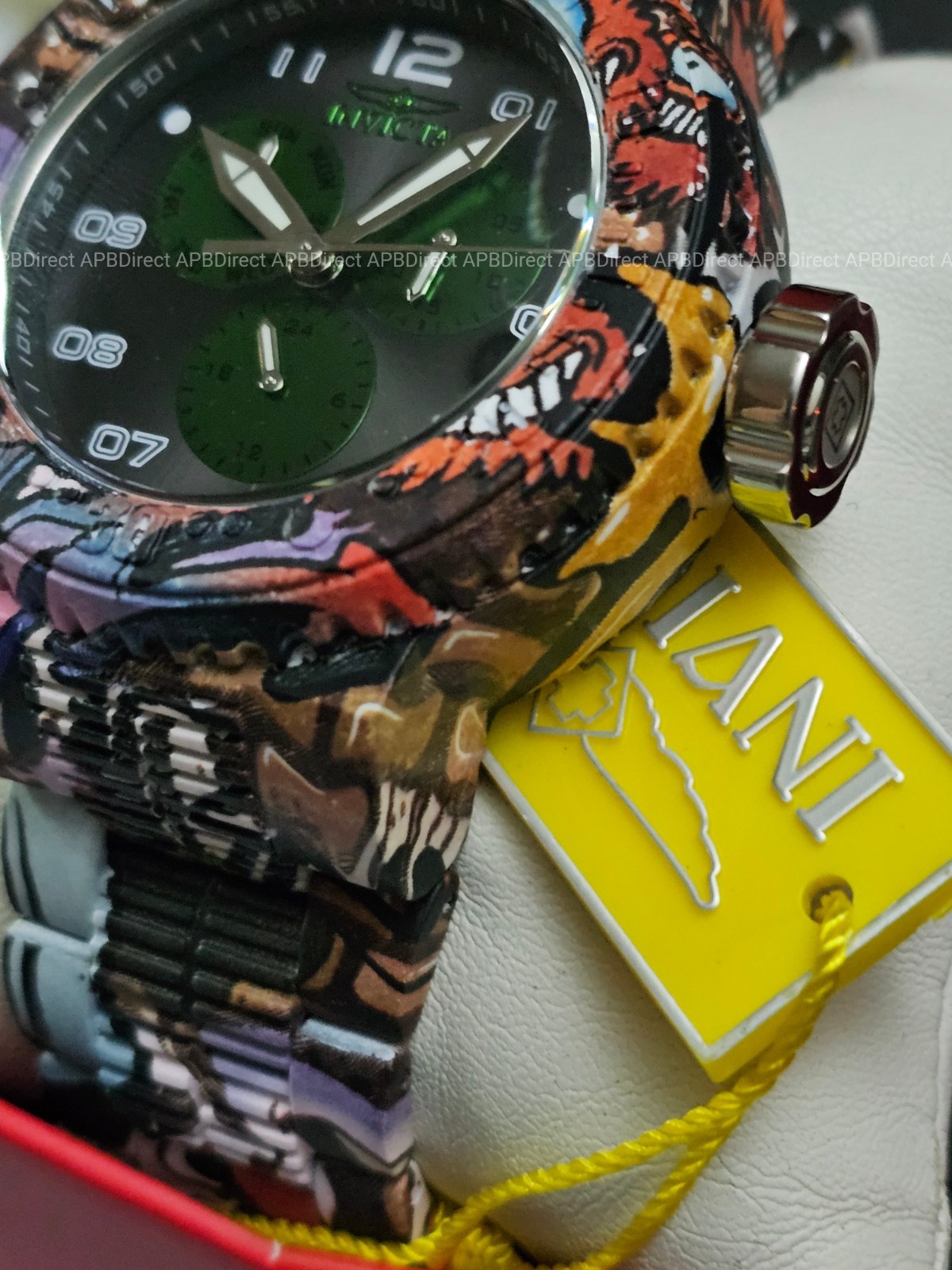 Invicta – Graffiti – HYDROPLATED – Pro Diver Exclusive NeoArt Aqua Mens Watch
