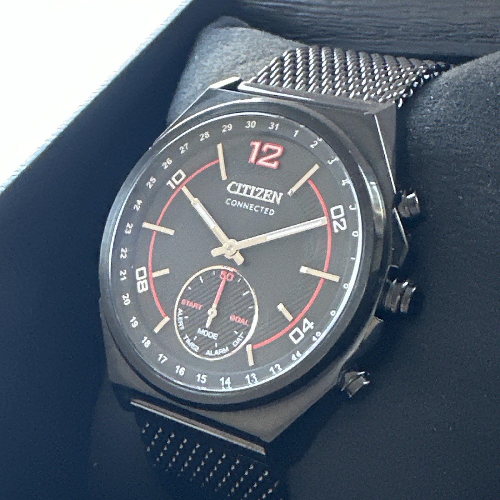 Citizen Men’s Citizen Connected Quartz Black Watch 42MM CX0005-78E