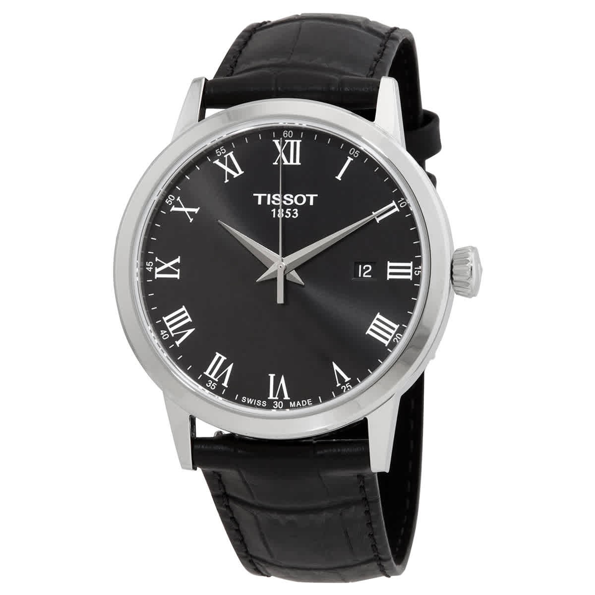 Tissot T-Classic Quartz Black Dial Men’s Watch T129.410.16.053.00