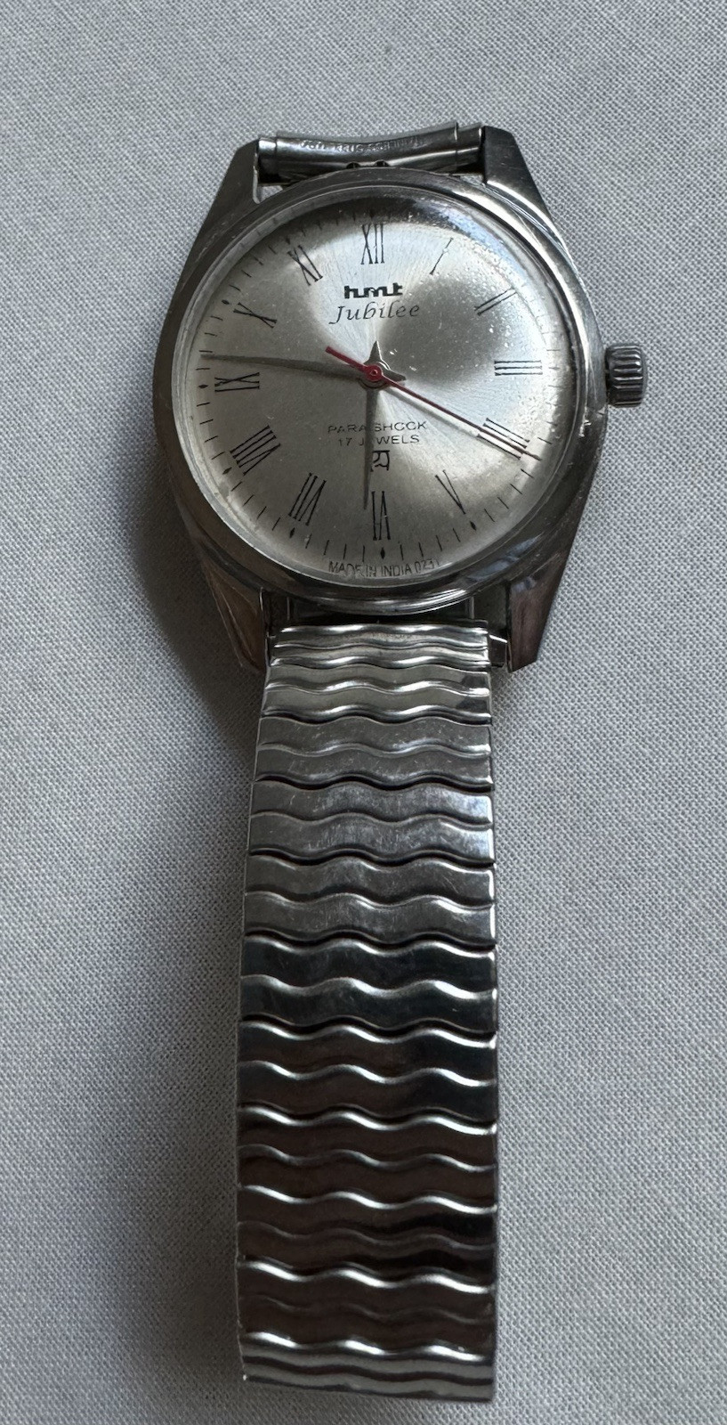 hmt jubilee Men’s 17 jewel Made in India Watch Not Working