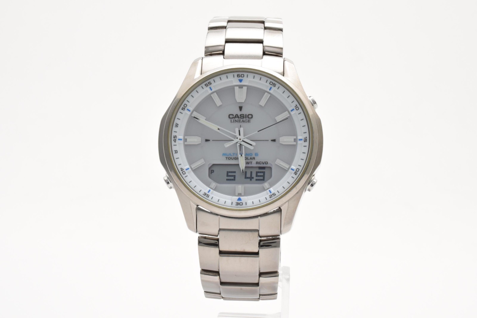 [Exc+5] CASIO Lineage LCW-M100T Titanium Solar Wave Ceptor Men’s Watch 17.5cm