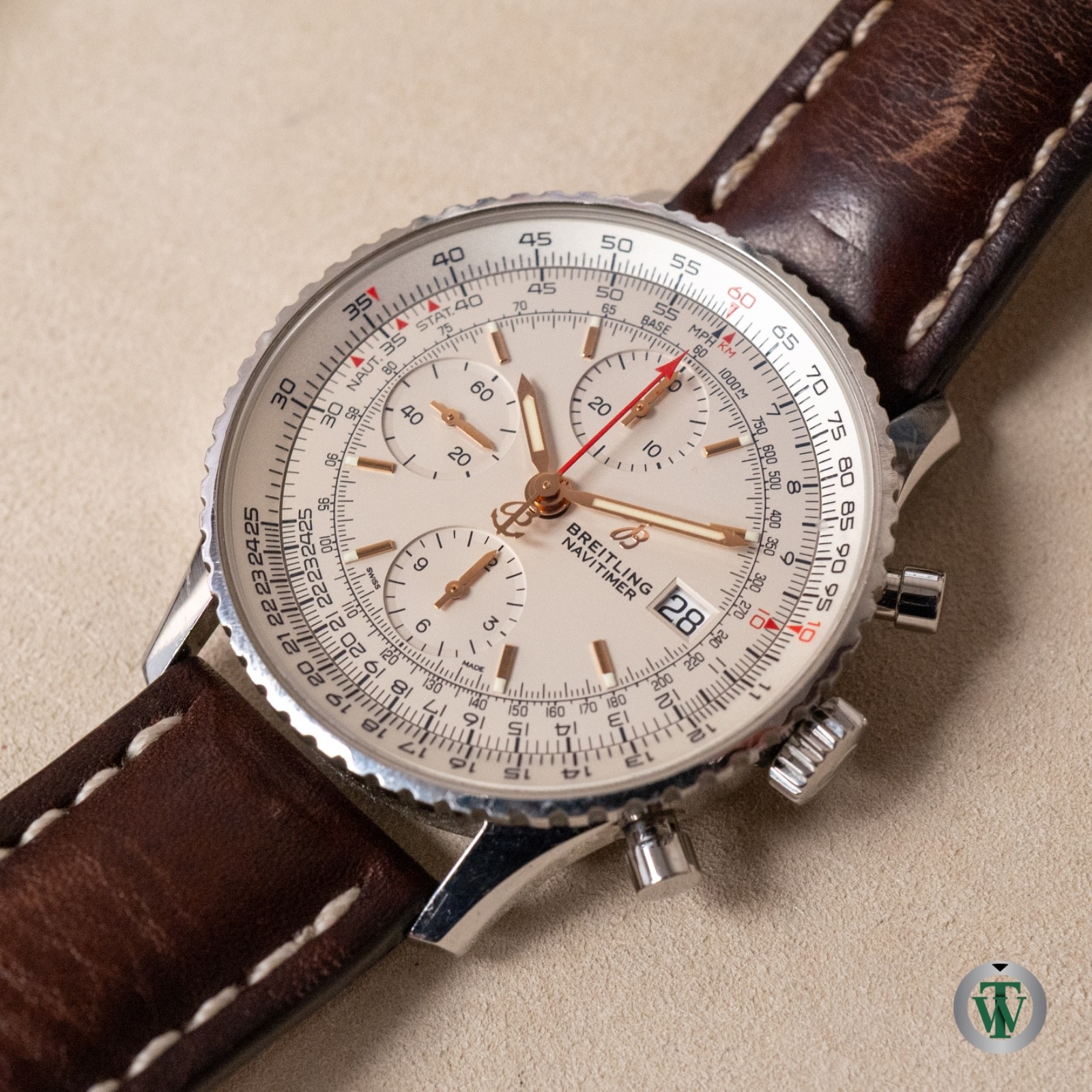 BREITLING NAVITIMER CHRONOGRAPH 41 AUTOMATIC STEEL A13324