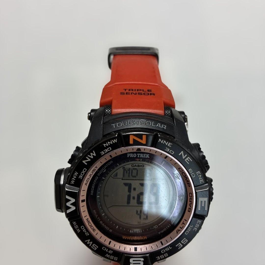 Casio PRO TREK Tough Solar Triple Sensor Watch