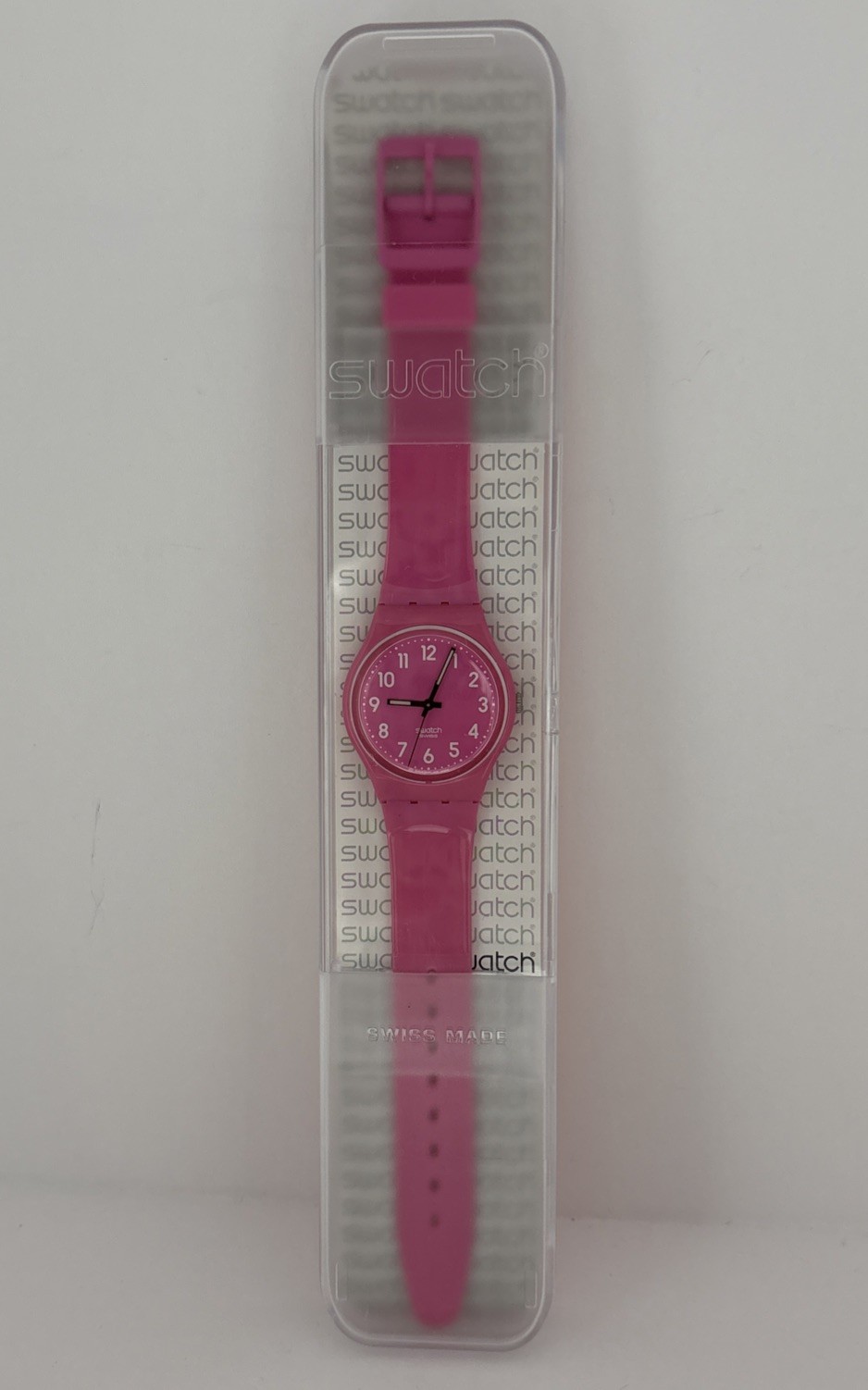 Swatch Watch – Dragon Fly Pink GP128 – NIB UNWORN and Working