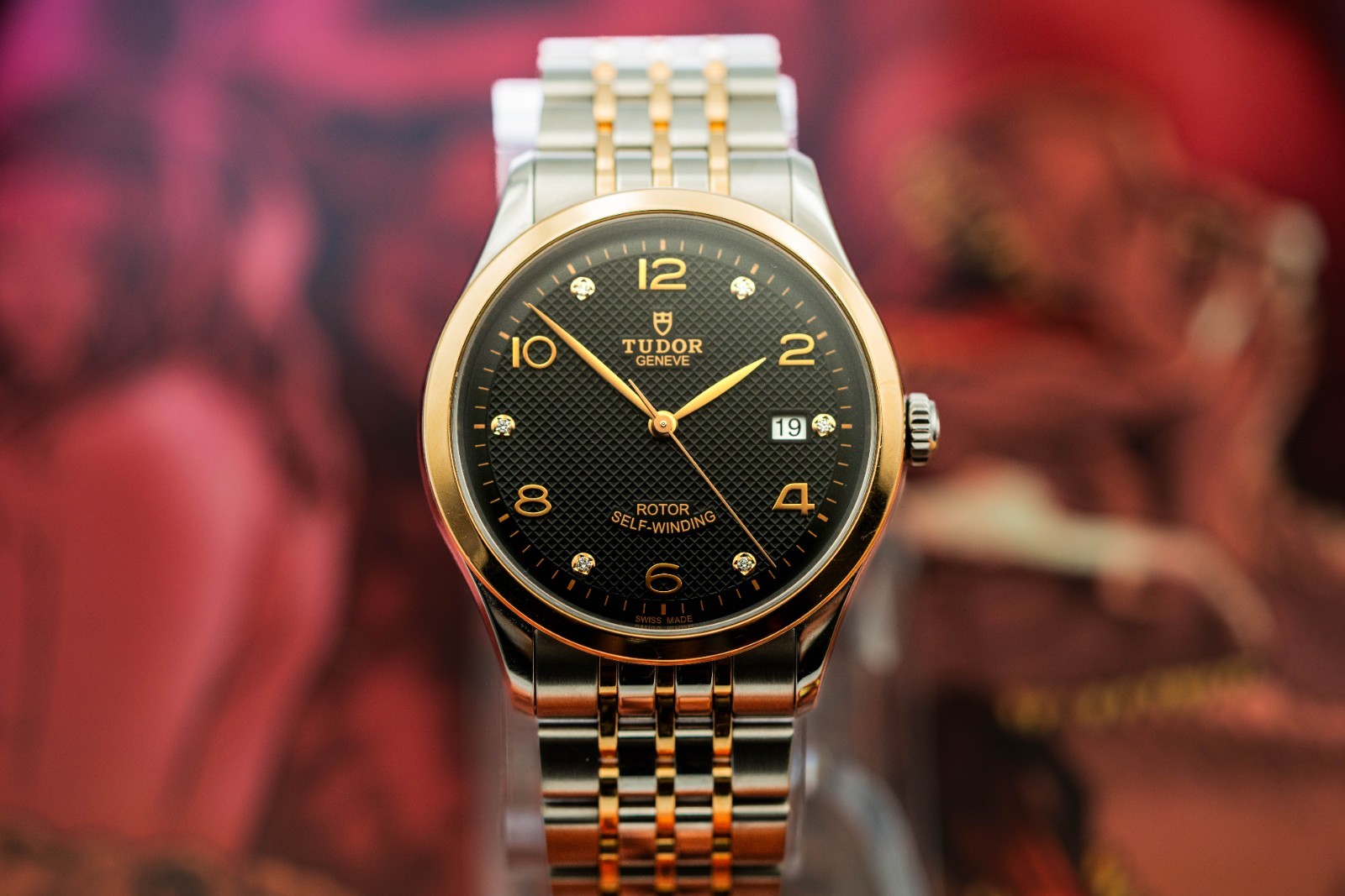 Tudor 1926 Automatic 39mm Black Dial Two-Tone Watch – M91551-0004