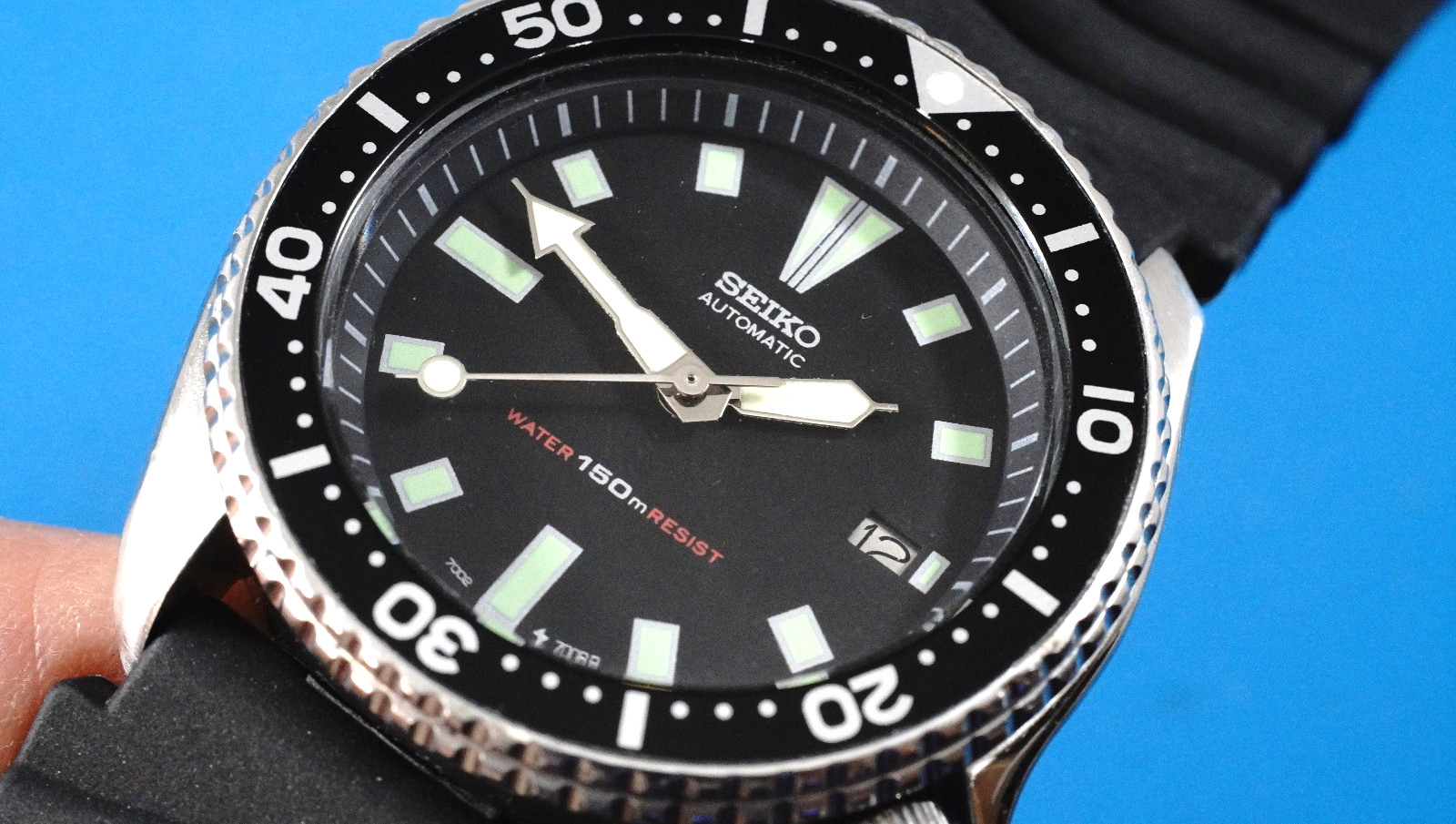 Serviced Seiko SCUBA DIVER’s 150m Automatic Vintage ’94 Men’s Watch 7002-7000