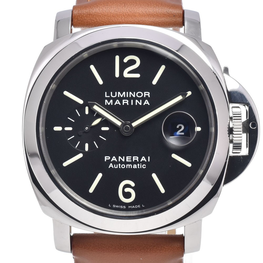 PANERAI Luminor Marina PAM00104 black Dial Automatic Men’s Watch Q#149192