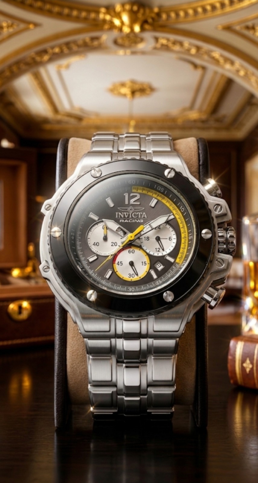 Incredible Invicta Racing Pitwall Men’s Watch! 55mm, Brand New In Box!