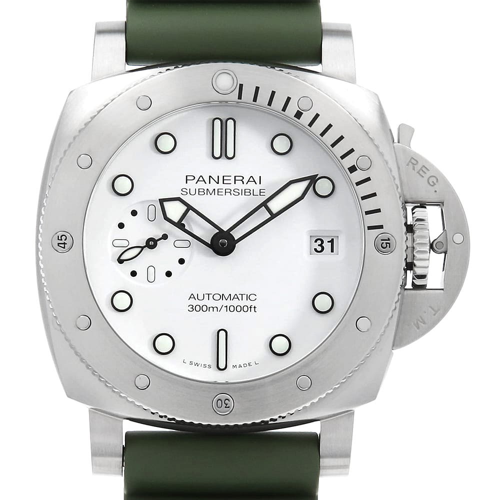 PANERAI submersible bianco PAM02223 Y number second hand mens