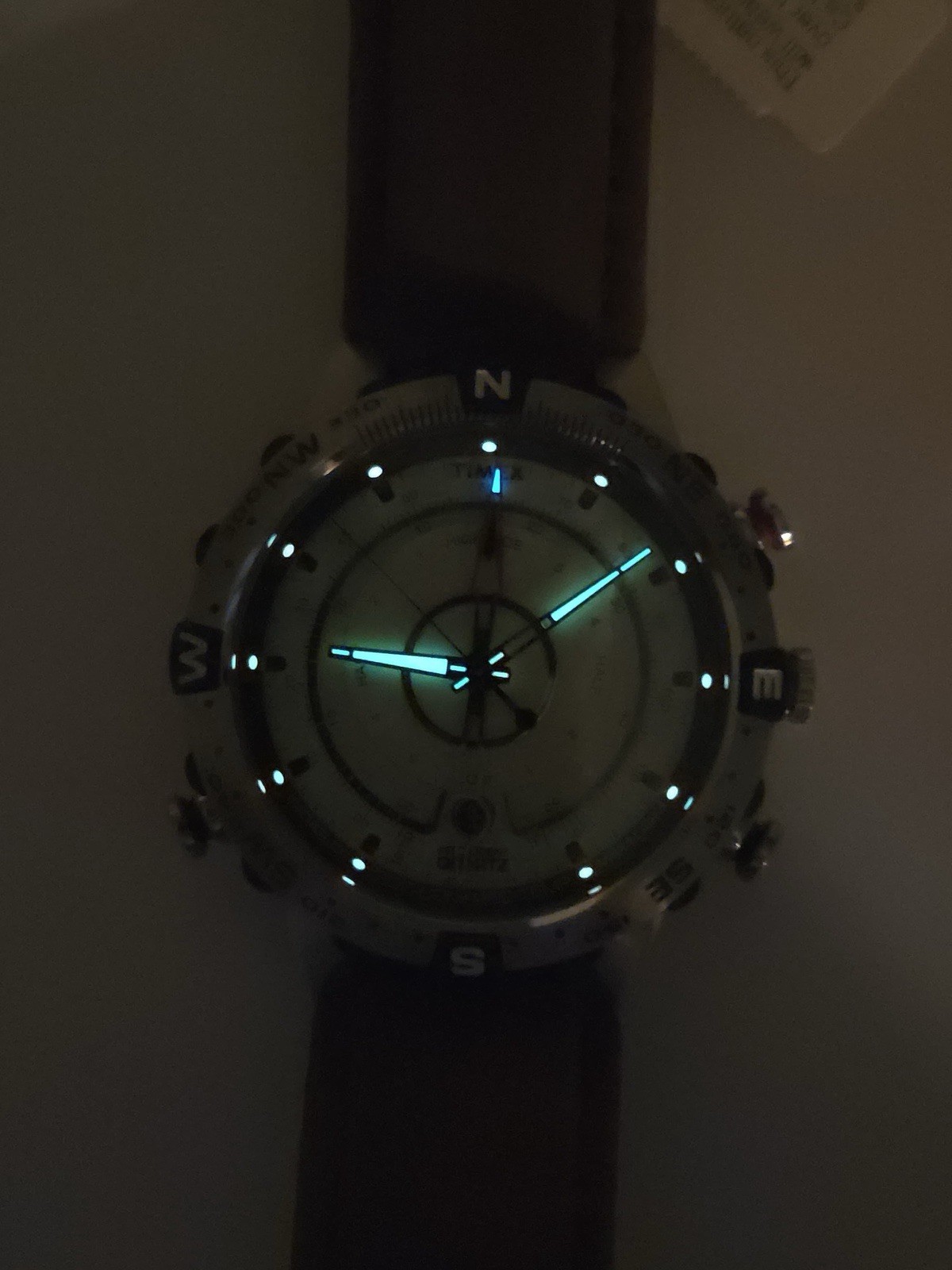 Timex Expedition T2N721 Compass Tide Temperature 100M Brown Strap Watch