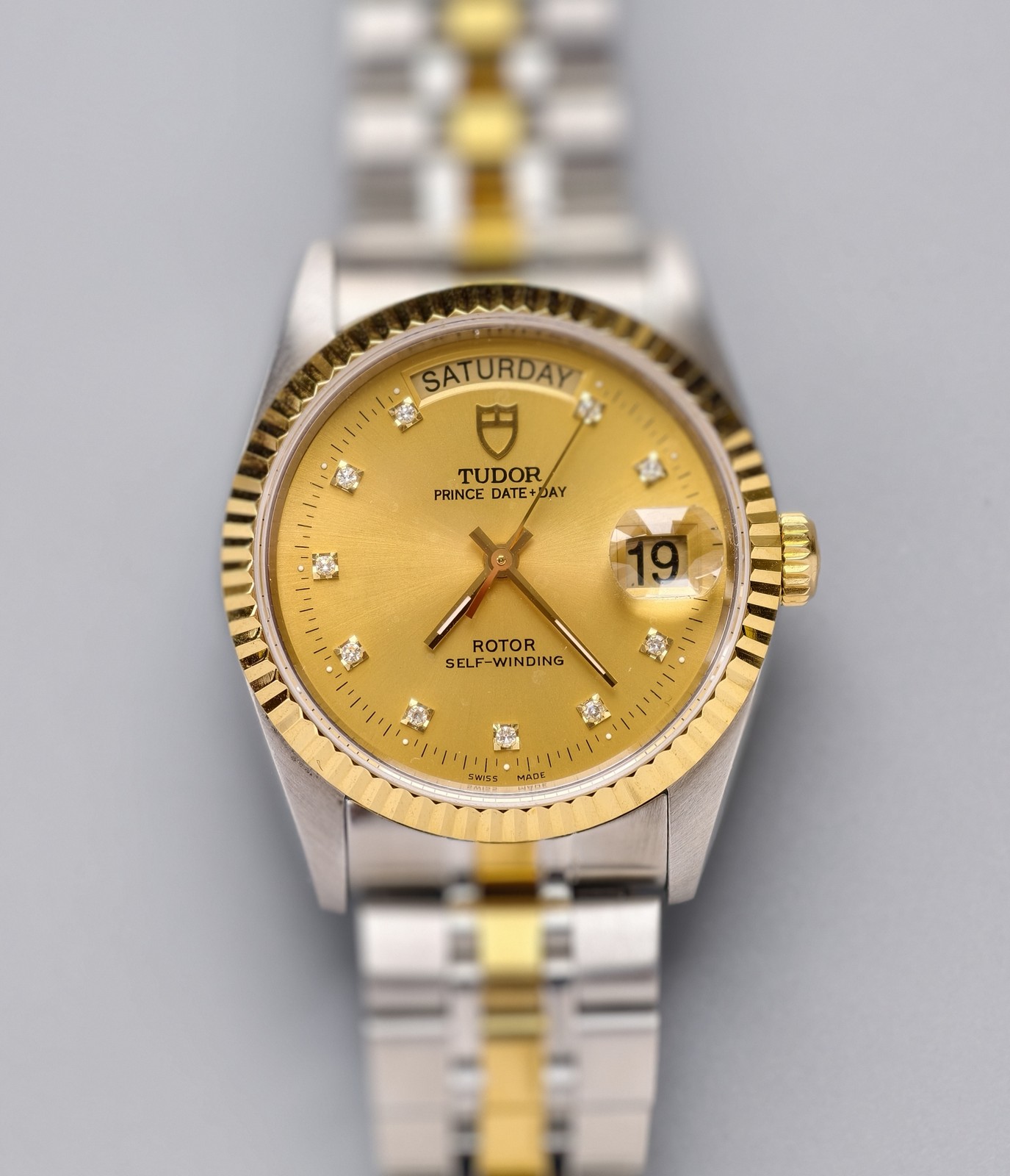 Tudor Gilding Dial Prince 76213 Date Men’s Watch Automatic 36mm