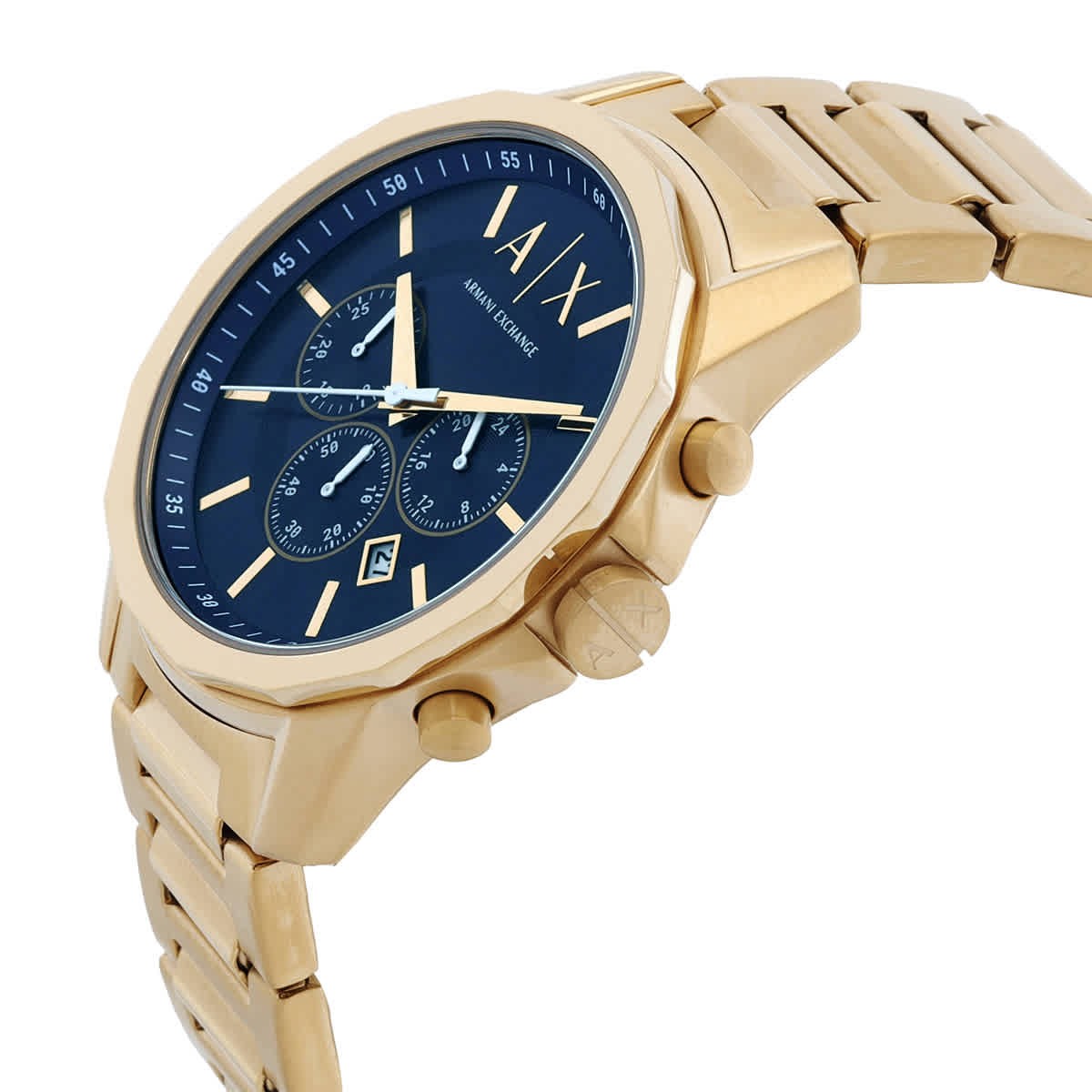 Armani Exchange Chronograph Quartz Blue Dial Men’s Watch AX7151SET