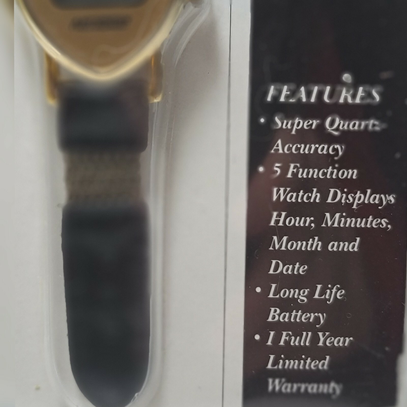 Nelsonic Classics Keychain Quartz 5 Function Watch Display Heart Special Offer