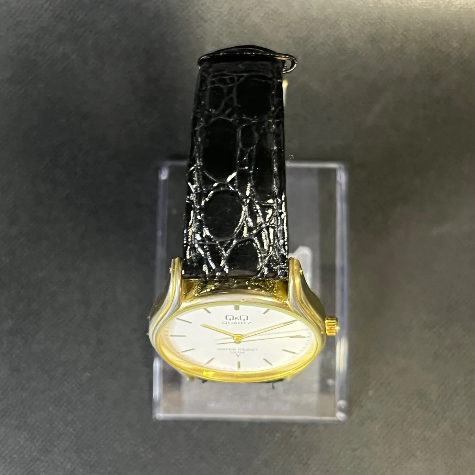 [Working Condition] Q&Q CITIZEN Watch, Gold, Quartz, Battery Replaced, Opera