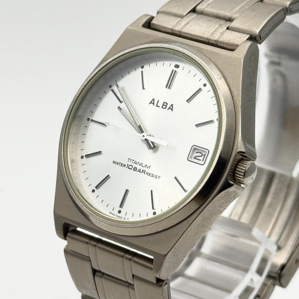 SEIKO ALBA TITANIUM VX42-0AE0