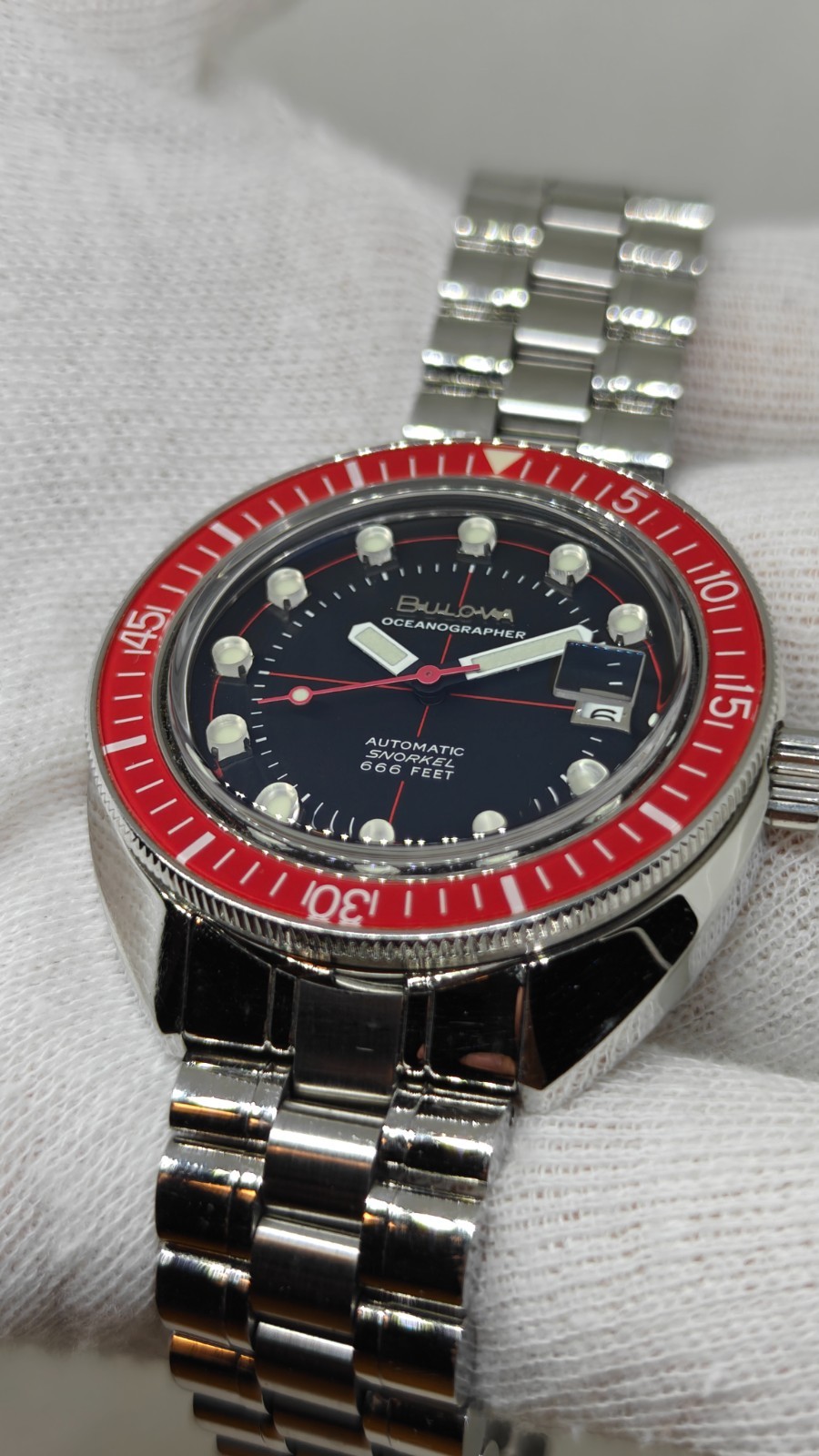 Bulova Oceanographer “Devil Diver”, automatic, 41mm – Ref. 96B343