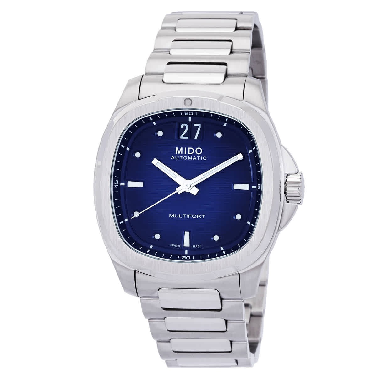 Mido Multifort TV Big Date Automatic Blue Dial Men’s Watch M0495261104100