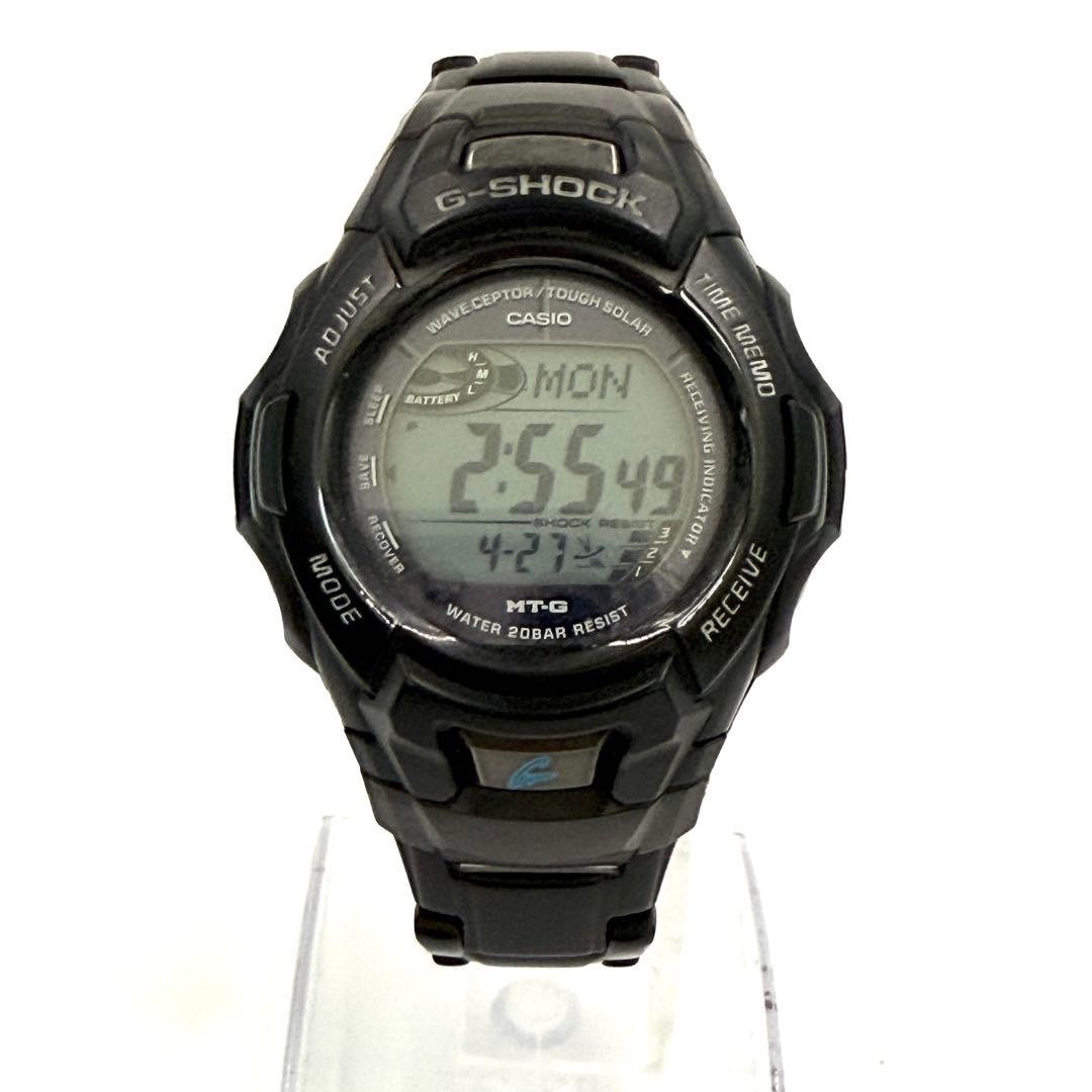 CASIO G SHOCK MTG910DJ Silver Watch Radio Solar Shock Resistant
