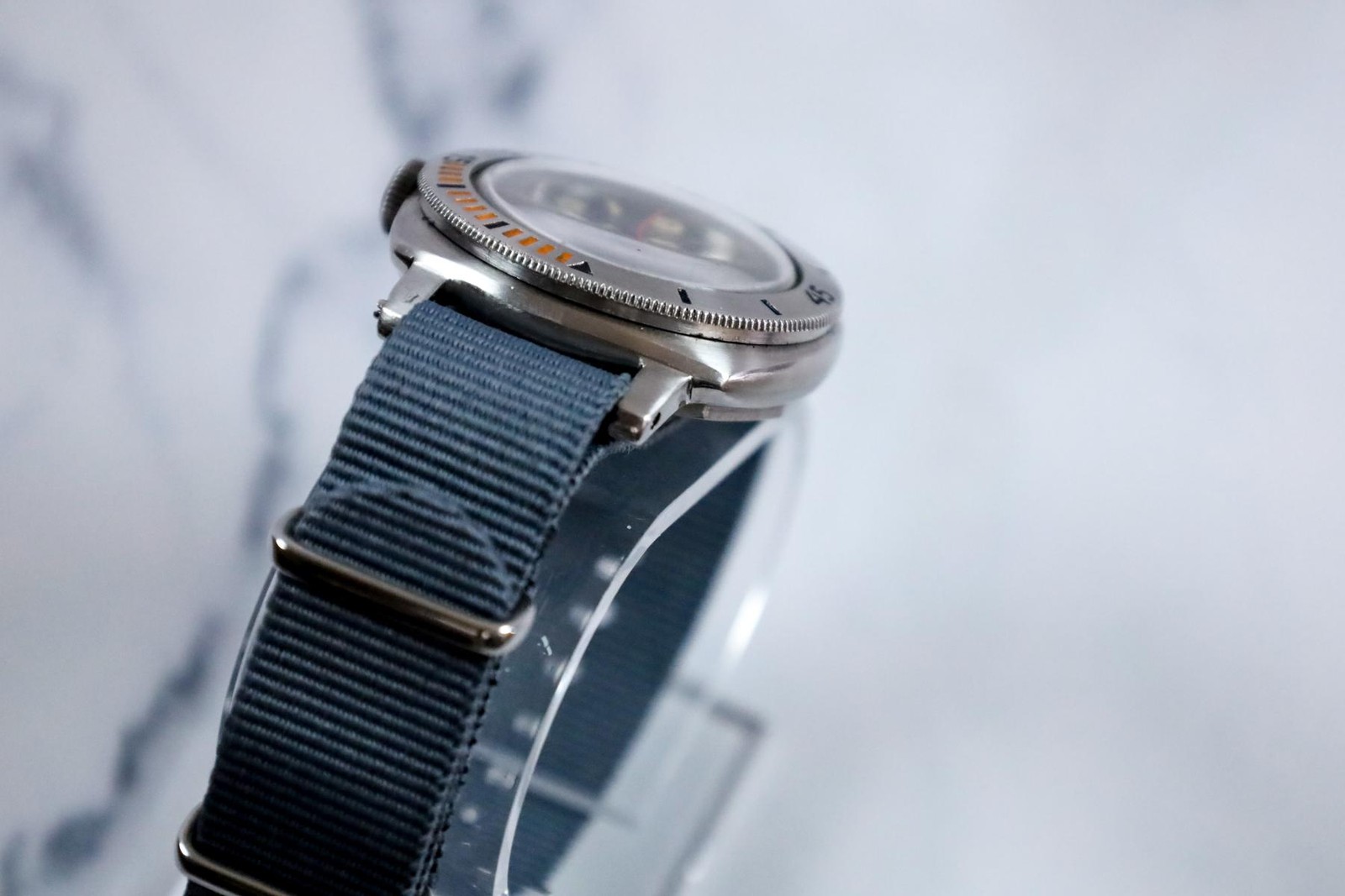 Nivada Grenchen Depthmaster “Mini Panerai” “Pac Man”