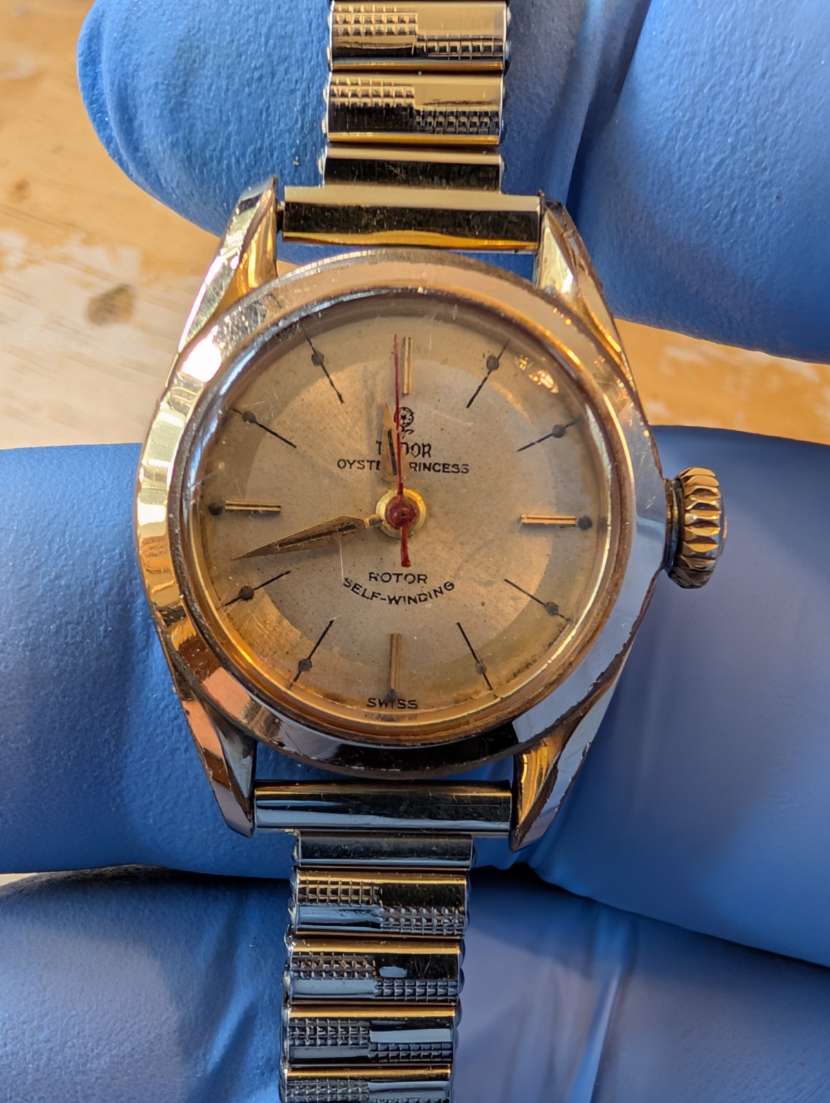 Vintage Tudor Princess Oyster Ref.7981 Automatic Women’s Watch, Runs (47#72)