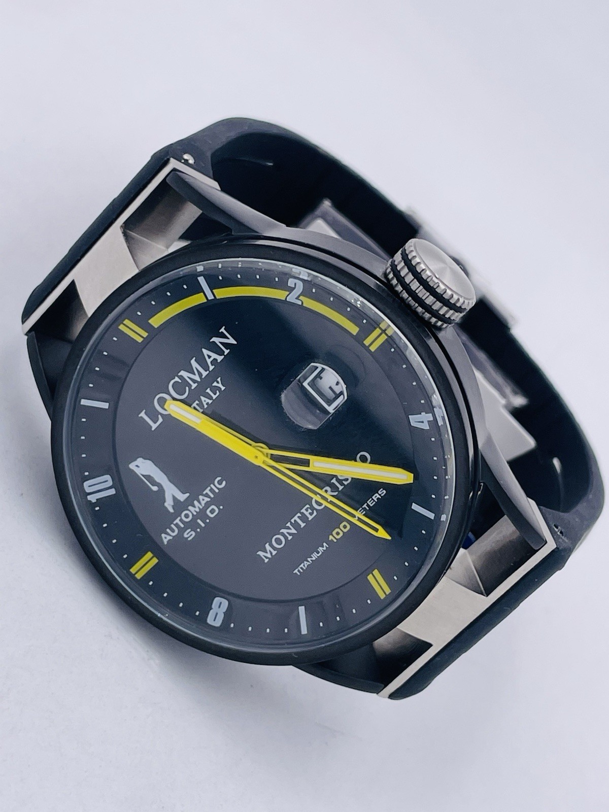 Locman Montecristo Automatic 511KKY/820 Wr100m Watch Brand New