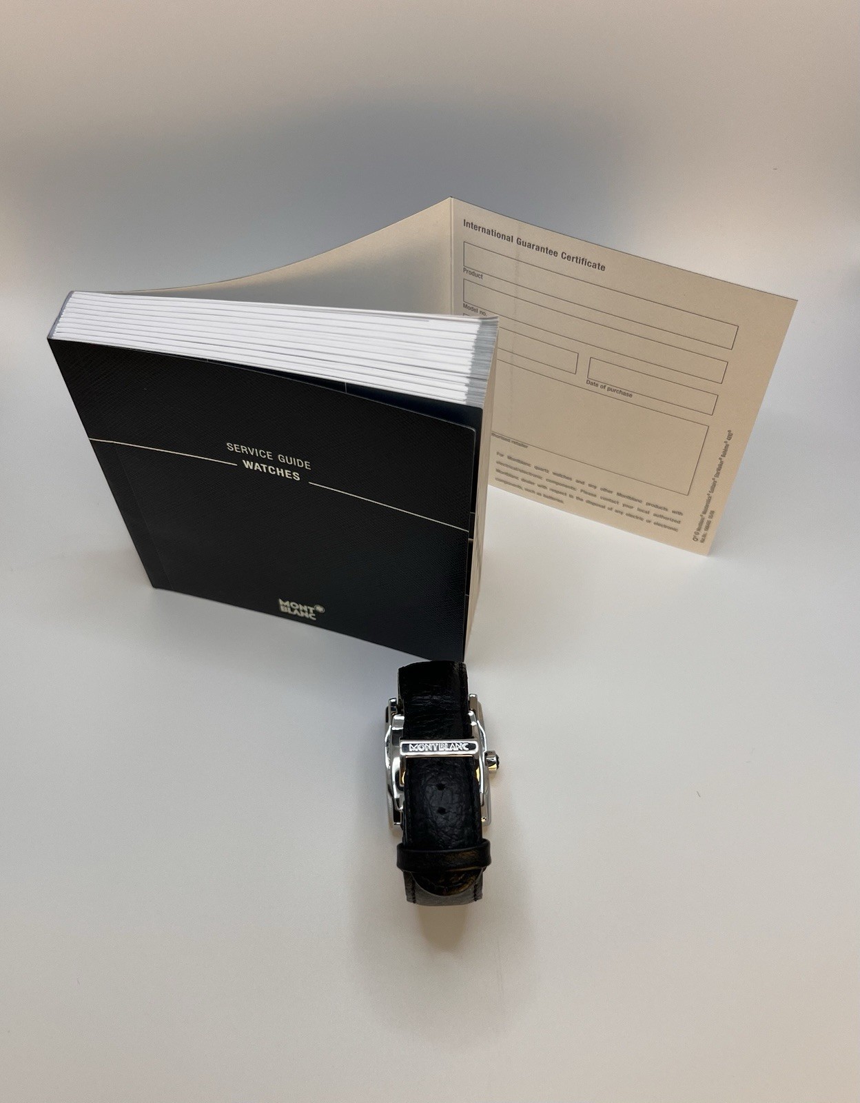 Montblanc Profile XL Automatic 8553 Collectors Swiss Model Watch Box & Booklet
