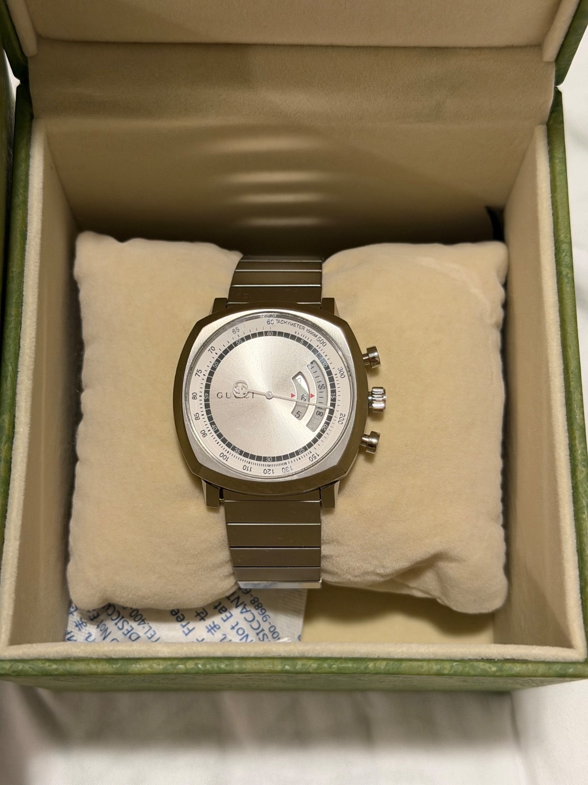 Gucci Grip Men’s Watch – 40 mm New In Box