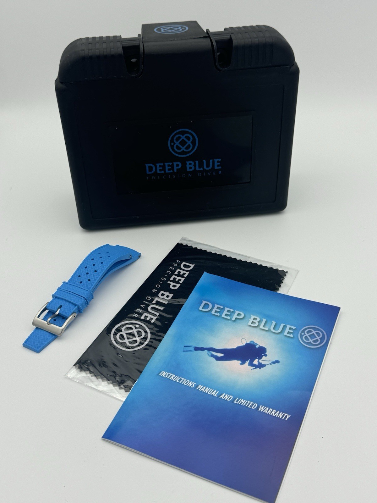 DEEP BLUE MASTER 2000 “10 YEAR ANNIVERSARY” 46MM BLUE DIAL! 2000M DIVER!