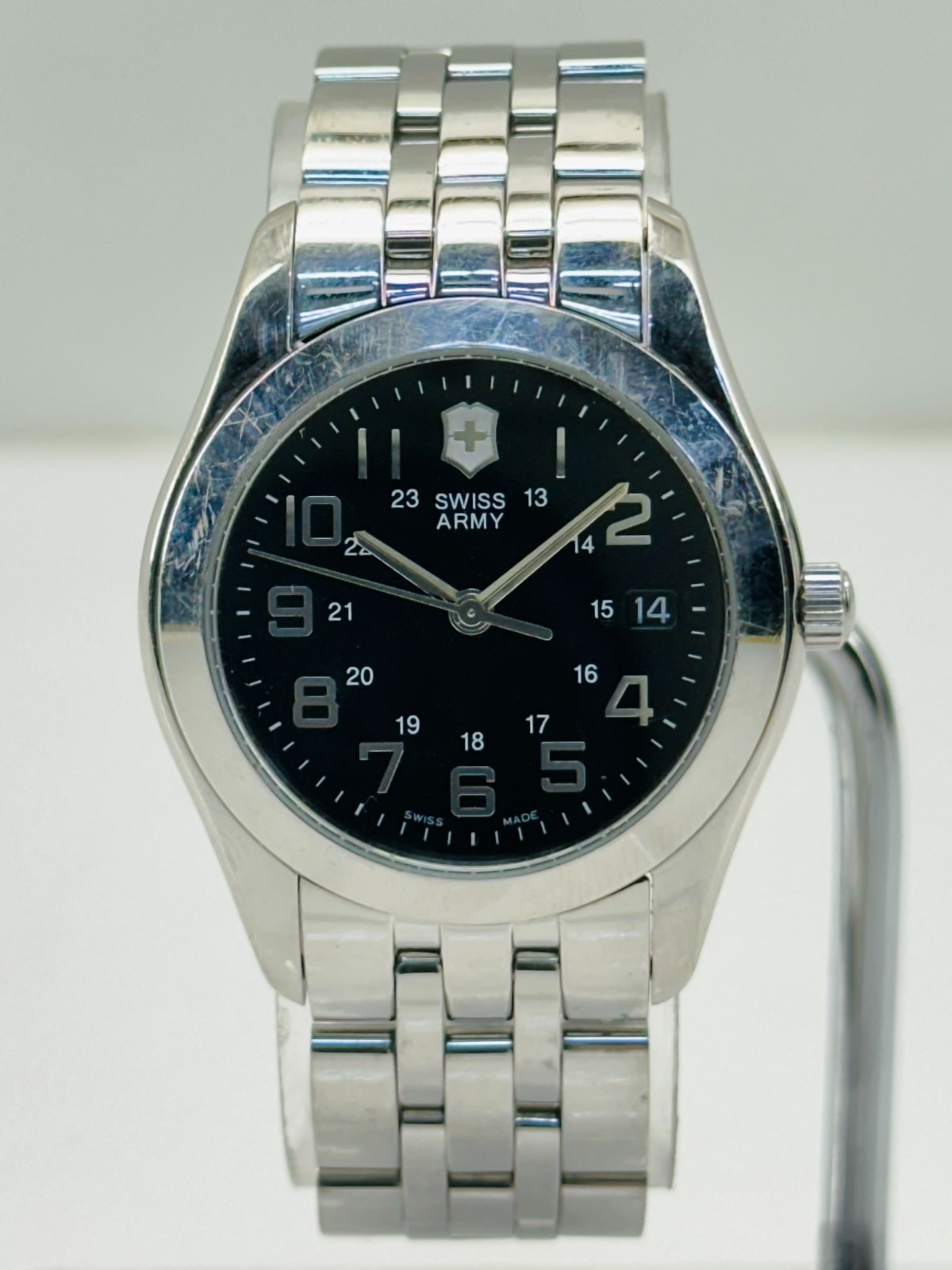 VictorINOX SWISS ARMY~Men’s ALLIANCE Watch~Sapphire Crystal+Ti Bracelet